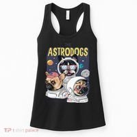 The Astrodogs Astronauts Dogs In Space Women's Tank Top thumb 0