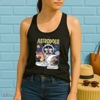 The Astrodogs Astronauts Dogs In Space Women's Tank Top thumb 2