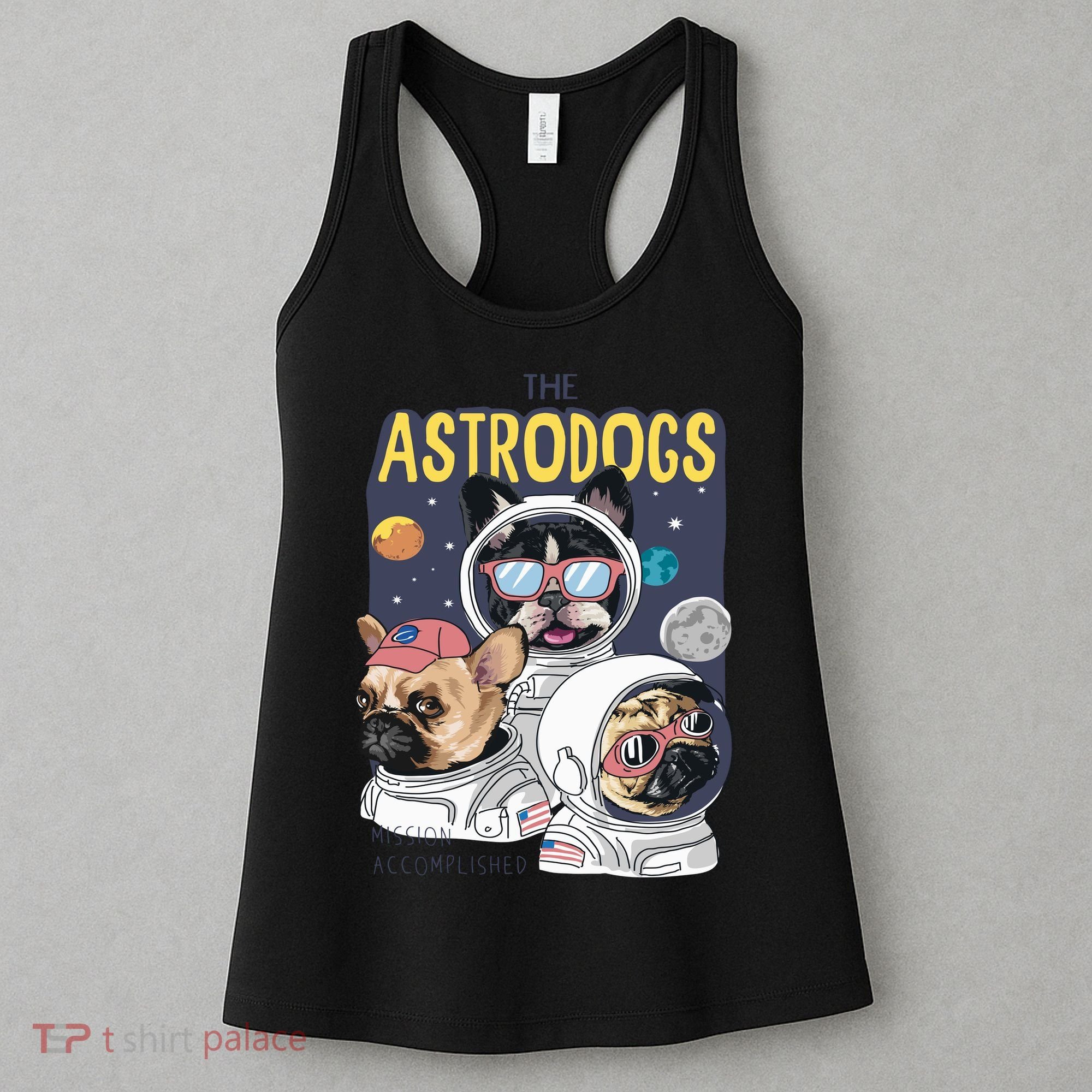 The Astrodogs Astronauts Dogs In Space Women's Tank Top