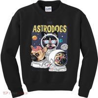 The Astrodogs Astronauts Dogs In Space Kids Sweatshirt thumb 0