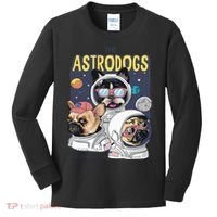 The Astrodogs Astronauts Dogs In Space Kids Long Sleeve Shirt thumb 0