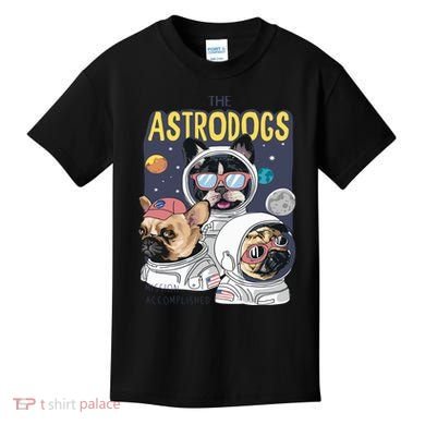 The Astrodogs Astronauts Dogs In Space Kids T-Shirt