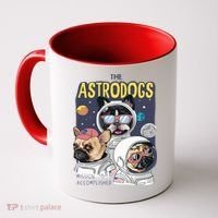 The Astrodogs Astronauts Dogs In Space Coffee Mug thumb 0