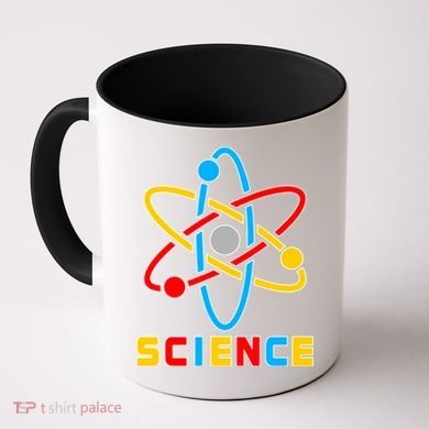 The Atom Science Logo Coffee Mug
