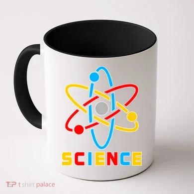 The Atom Science Logo Coffee Mug