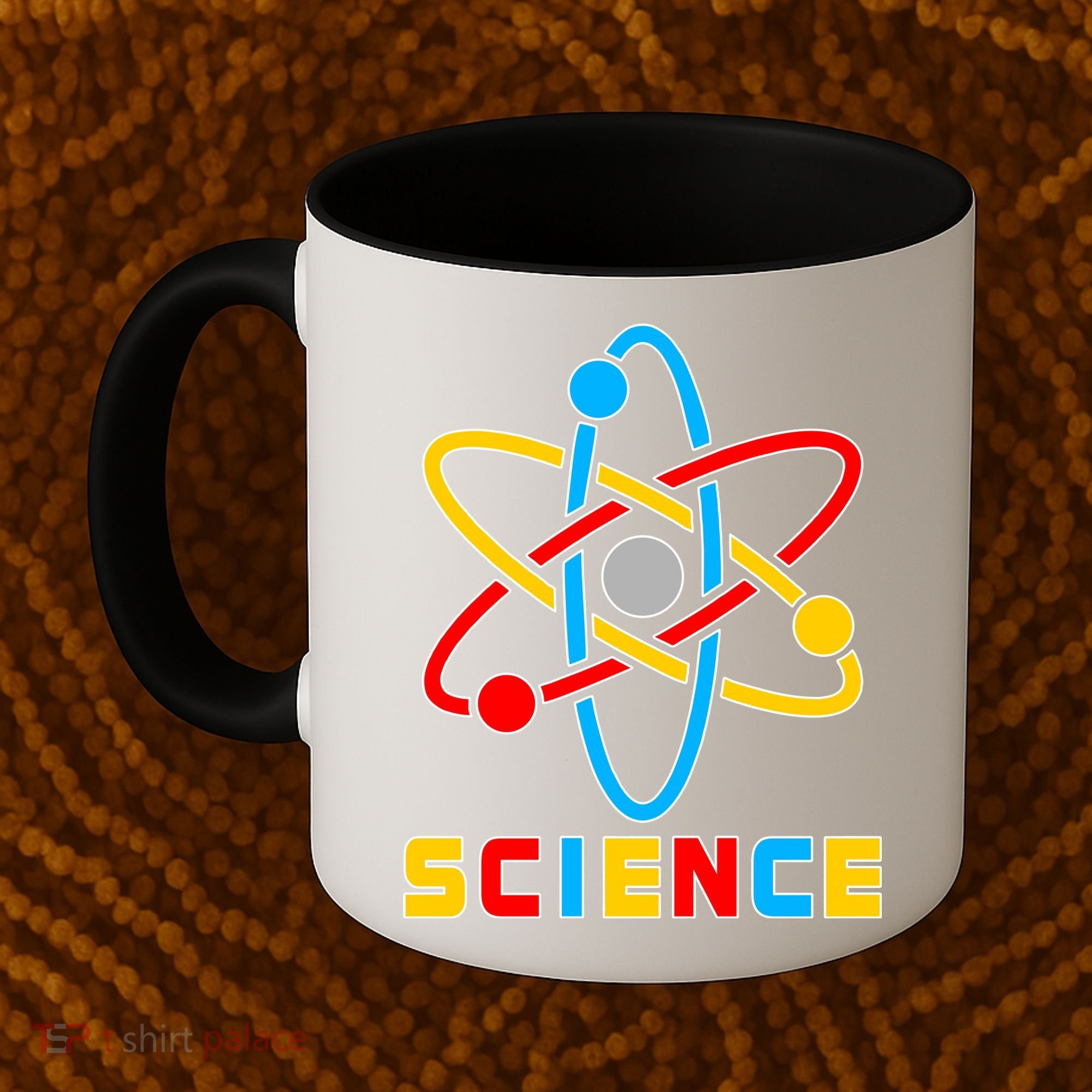 The Atom Science Logo Coffee Mug