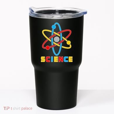 The Atom Science Logo Tumbler