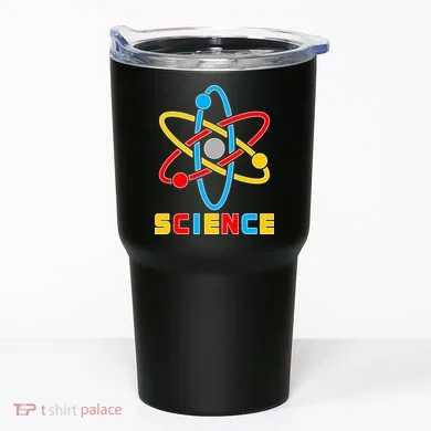 The Atom Science Logo Tumbler