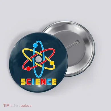 The Atom Science Logo Button