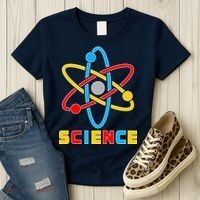 The Atom Science Logo Women's T-Shirt thumb 3