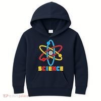 The Atom Science Logo Kids Hoodie thumb 0