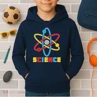 The Atom Science Logo Kids Hoodie thumb 2