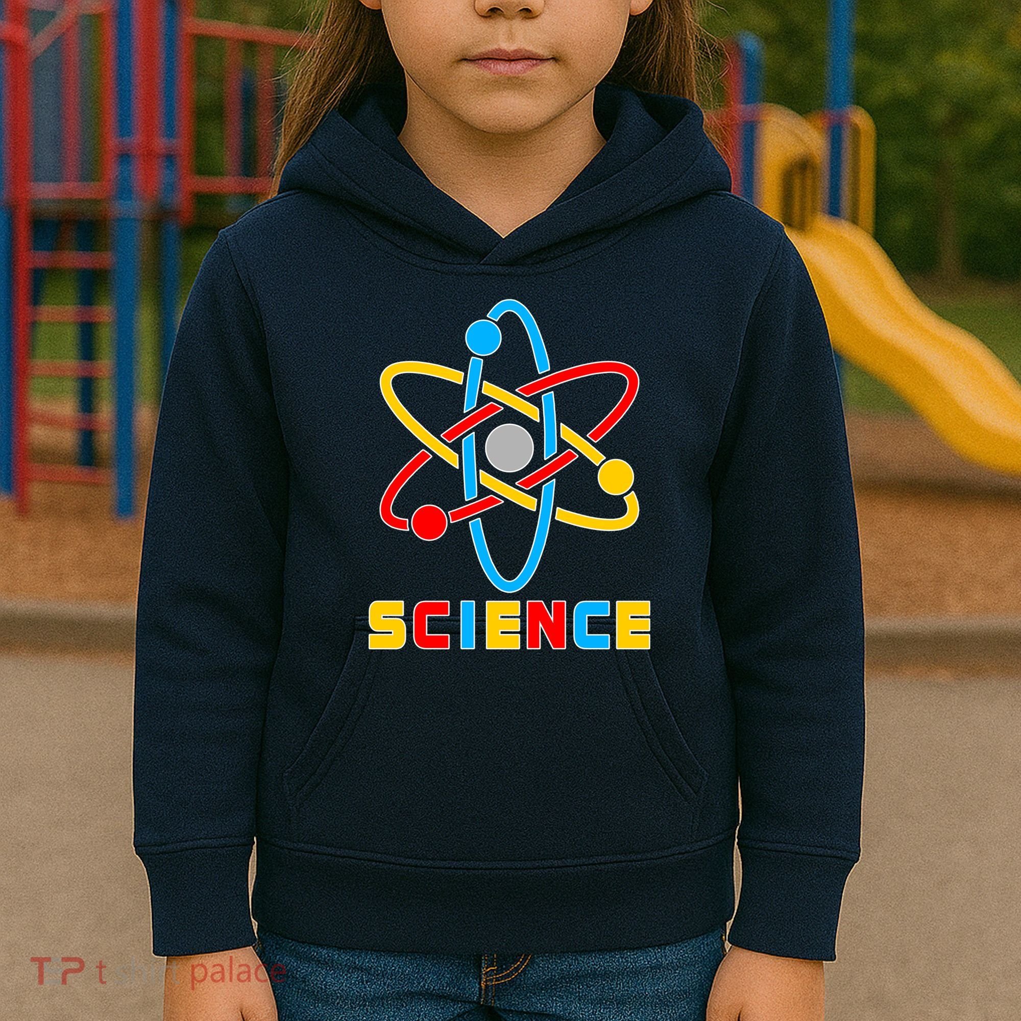 The Atom Science Logo Kids Hoodie