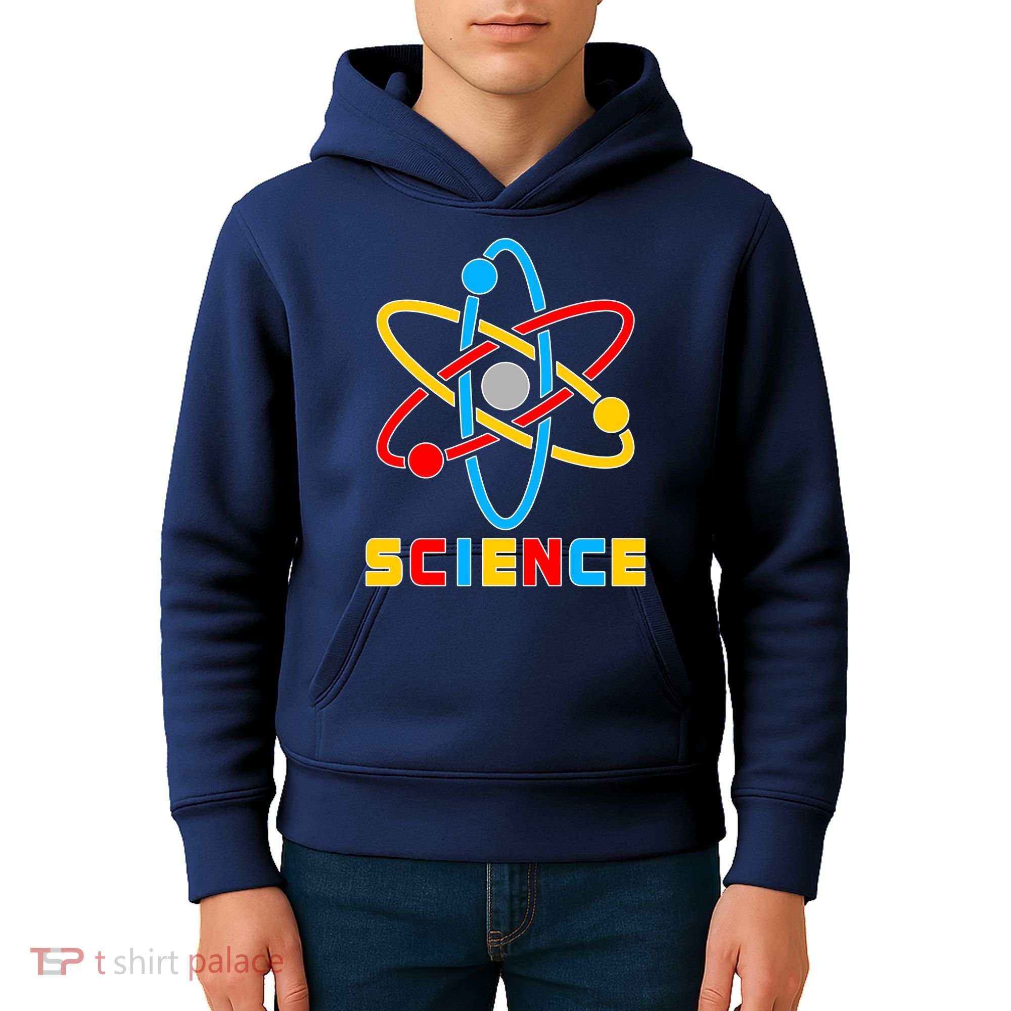 The Atom Science Logo Kids Hoodie