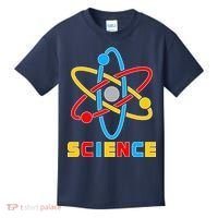 The Atom Science Logo Kids T-Shirt thumb 0