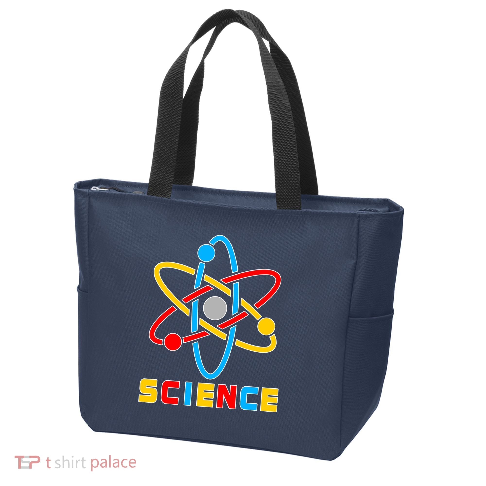 The Atom Science Logo Tote Bag