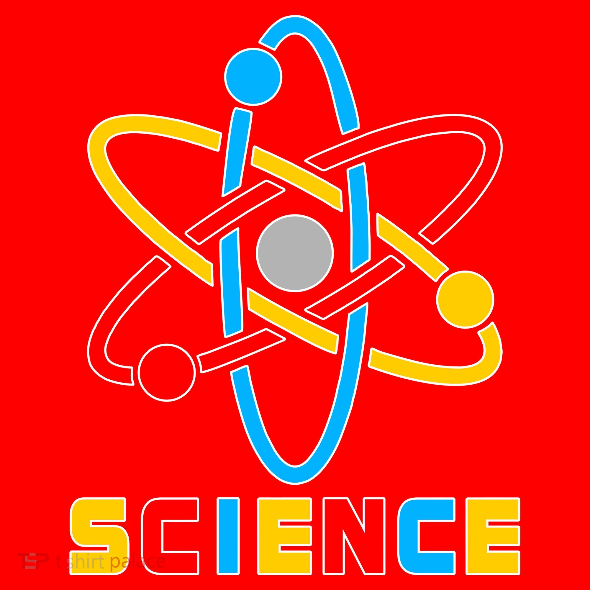 The Atom Science Logo Santa Hat