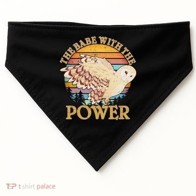 The Babe With The Power USA-Made Doggie Bandana