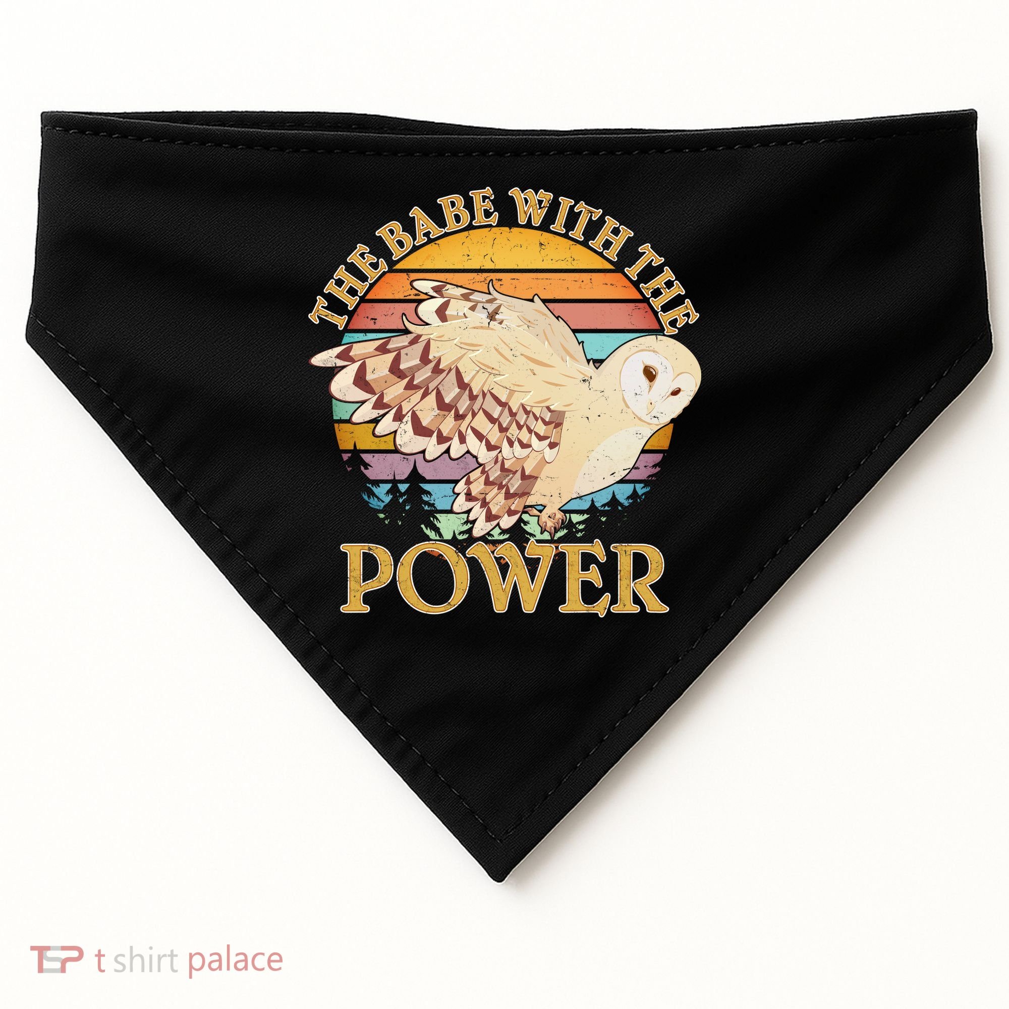 The Babe With The Power USA-Made Doggie Bandana