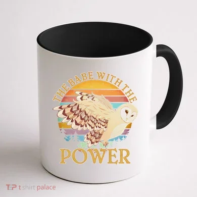 The Babe With The Power Coffee Mug back