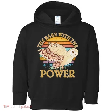The Babe With The Power Toddler Hoodie
