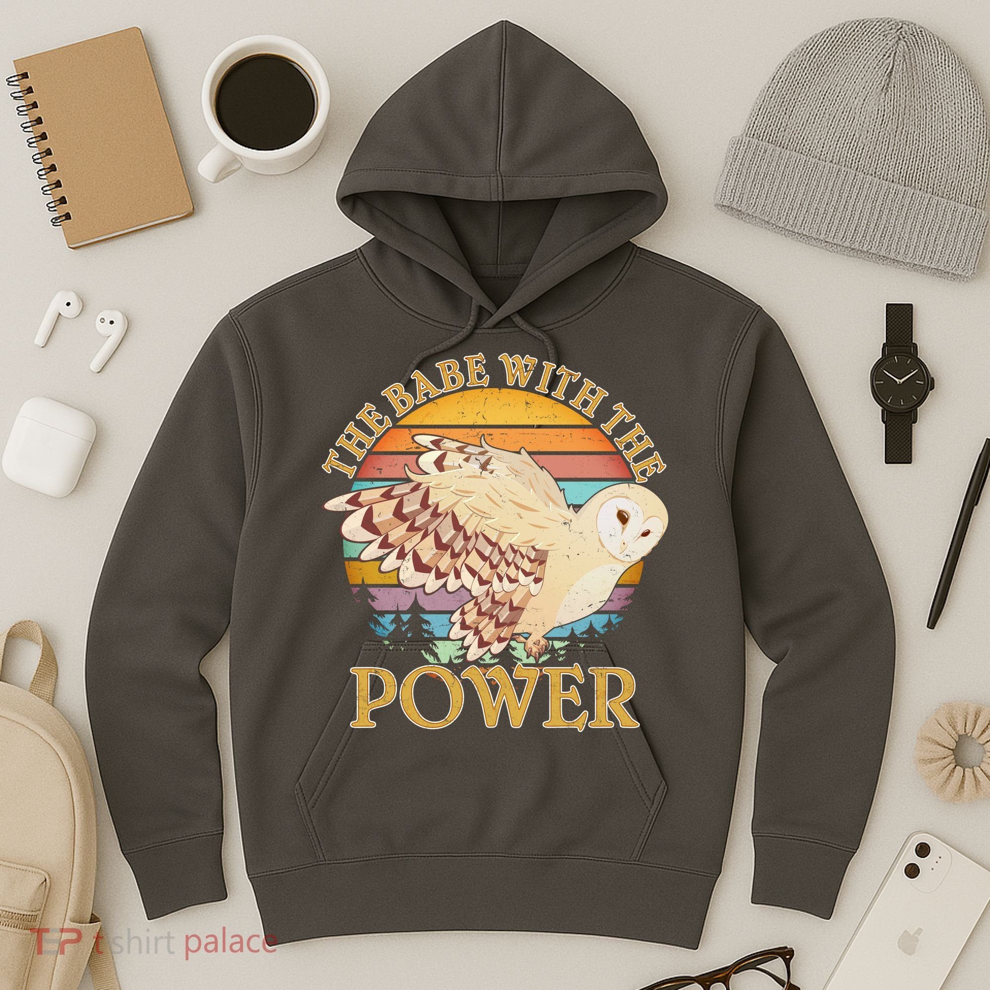 The Babe With The Power Hoodie
