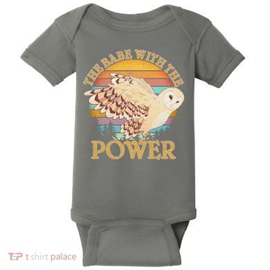 The Babe With The Power Baby Bodysuit