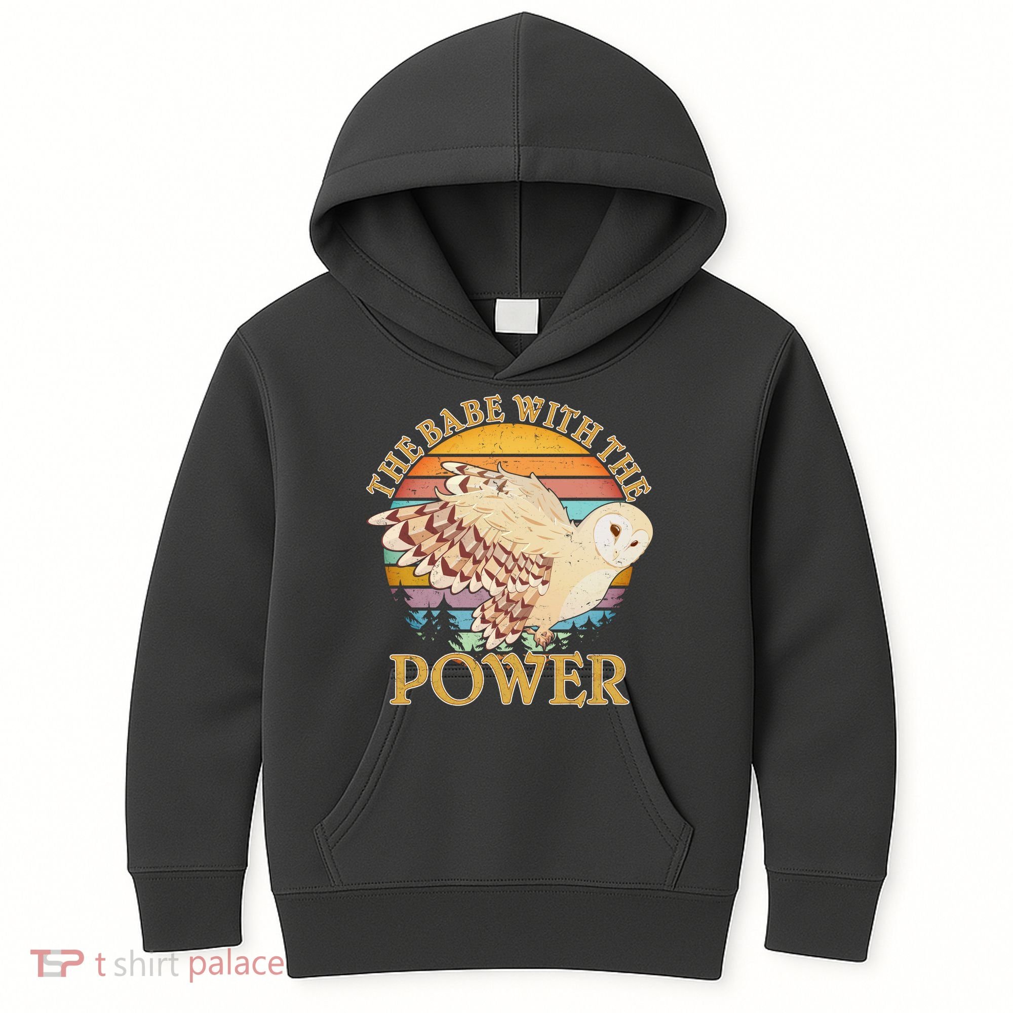 The Babe With The Power Kids Hoodie