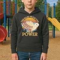 The Babe With The Power Kids Hoodie thumb 2