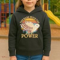The Babe With The Power Kids Hoodie thumb 3