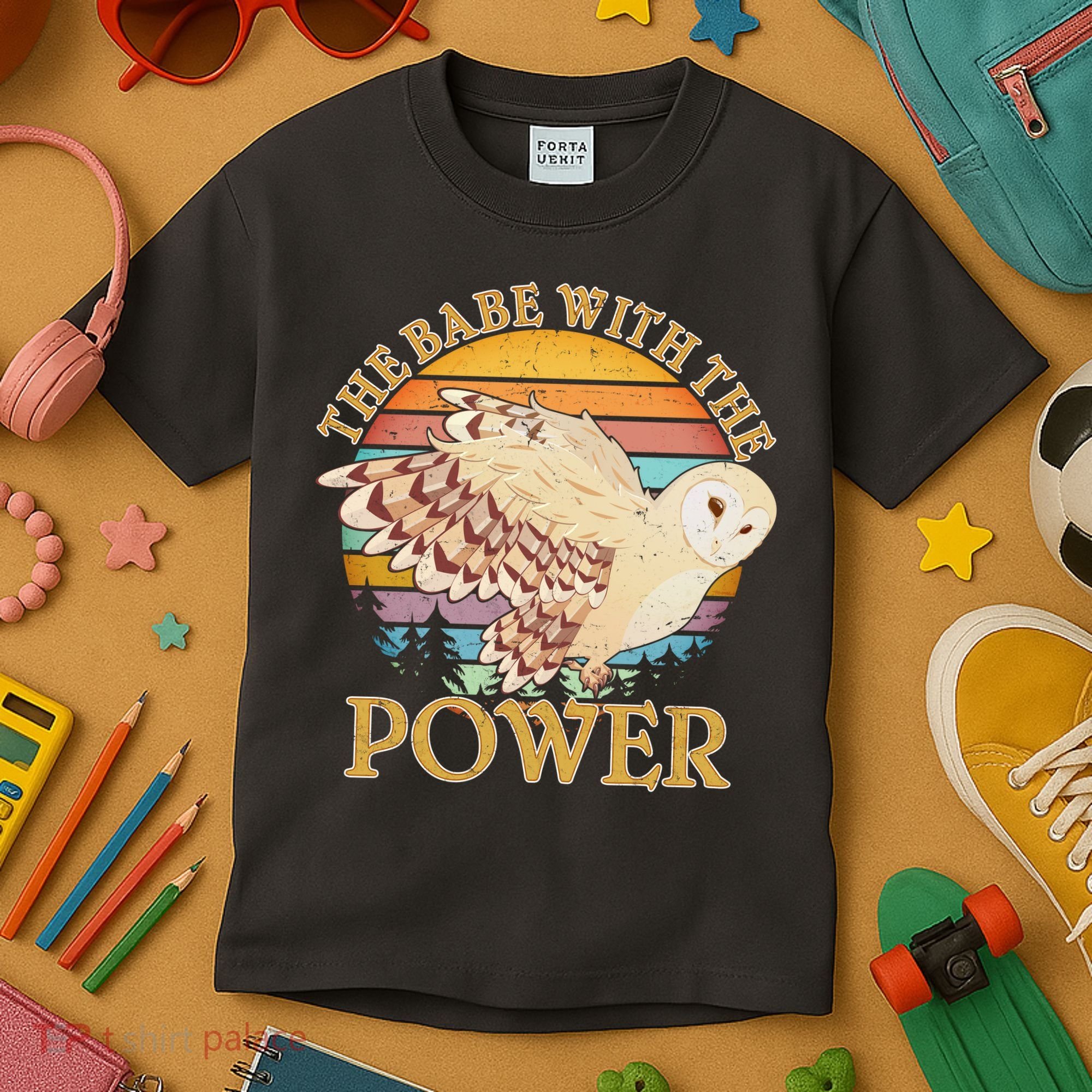 The Babe With The Power Kids T-Shirt