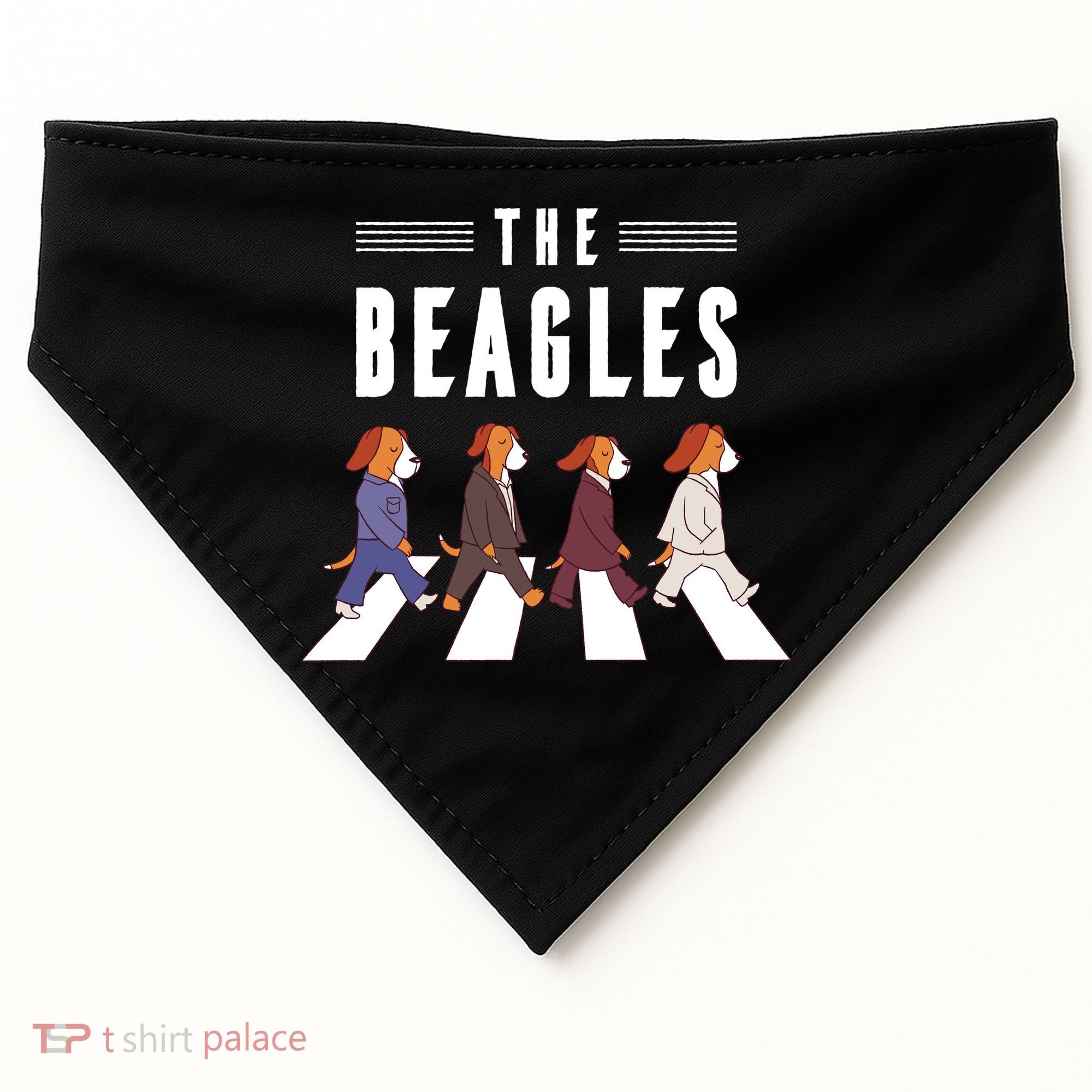 The Beagles USA-Made Doggie Bandana