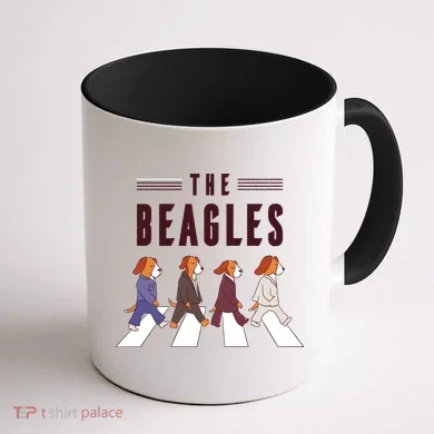The Beagles Coffee Mug back