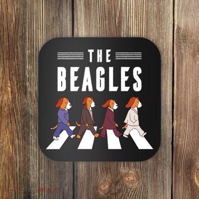 The Beagles Coaster