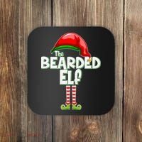 The Bearded Elf Funny Family Christmas Coaster thumb 0