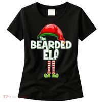 The Bearded Elf Funny Family Christmas Women's T-Shirt thumb 0