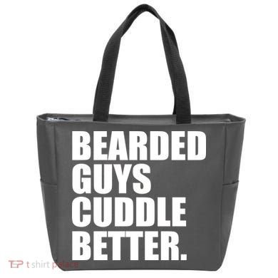 The Bearded Guys Cuddle Better Funny Beard Tote Bag