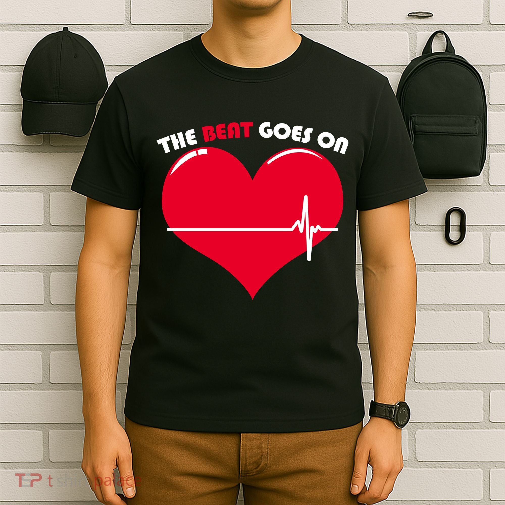 The Beat Goes On Heart Health Awareness T-Shirt