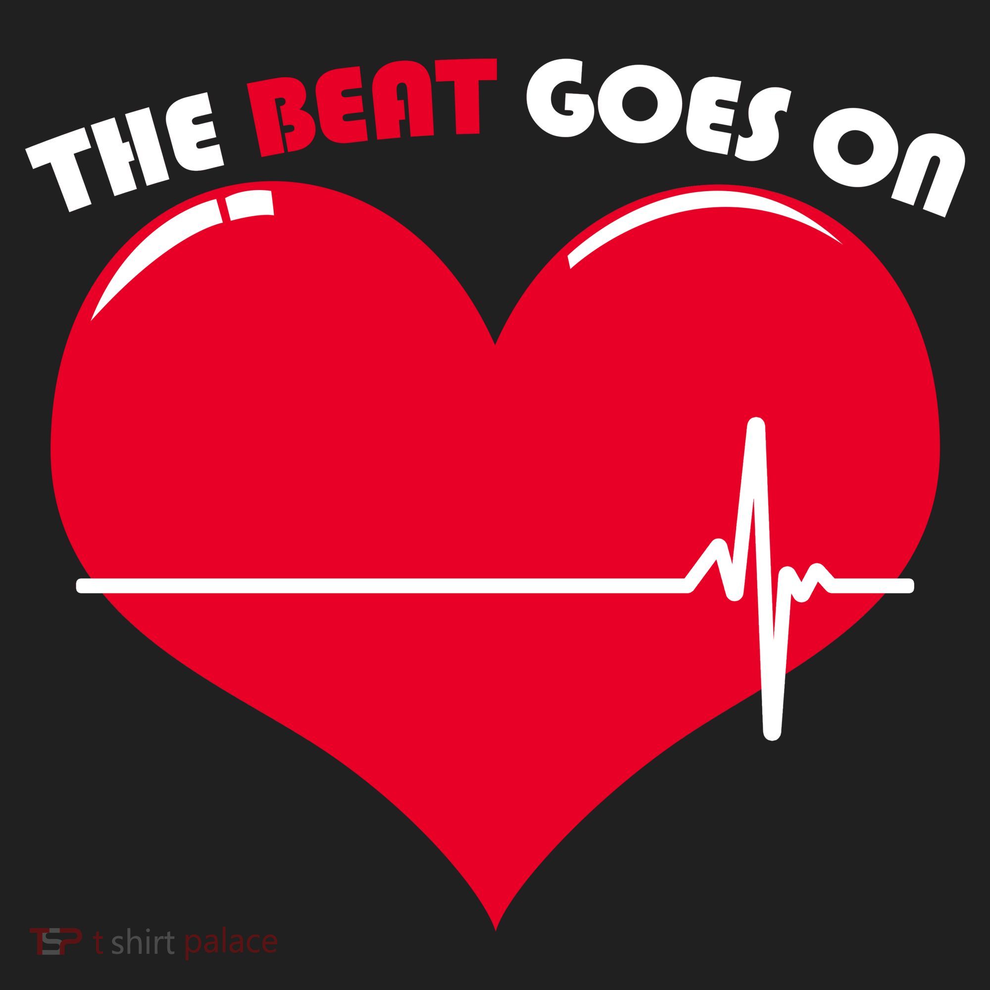 The Beat Goes On Heart Health Awareness Beanie