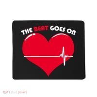 The Beat Goes On Heart Health Awareness Mousepad thumb 0