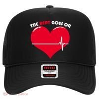 The Beat Goes On Heart Health Awareness Hat thumb 0