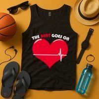 The Beat Goes On Heart Health Awareness Tank Top thumb 4