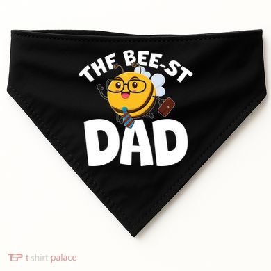 The Bee-st Dad USA-Made Doggie Bandana