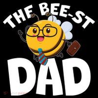 The Bee-st Dad Button thumb 1