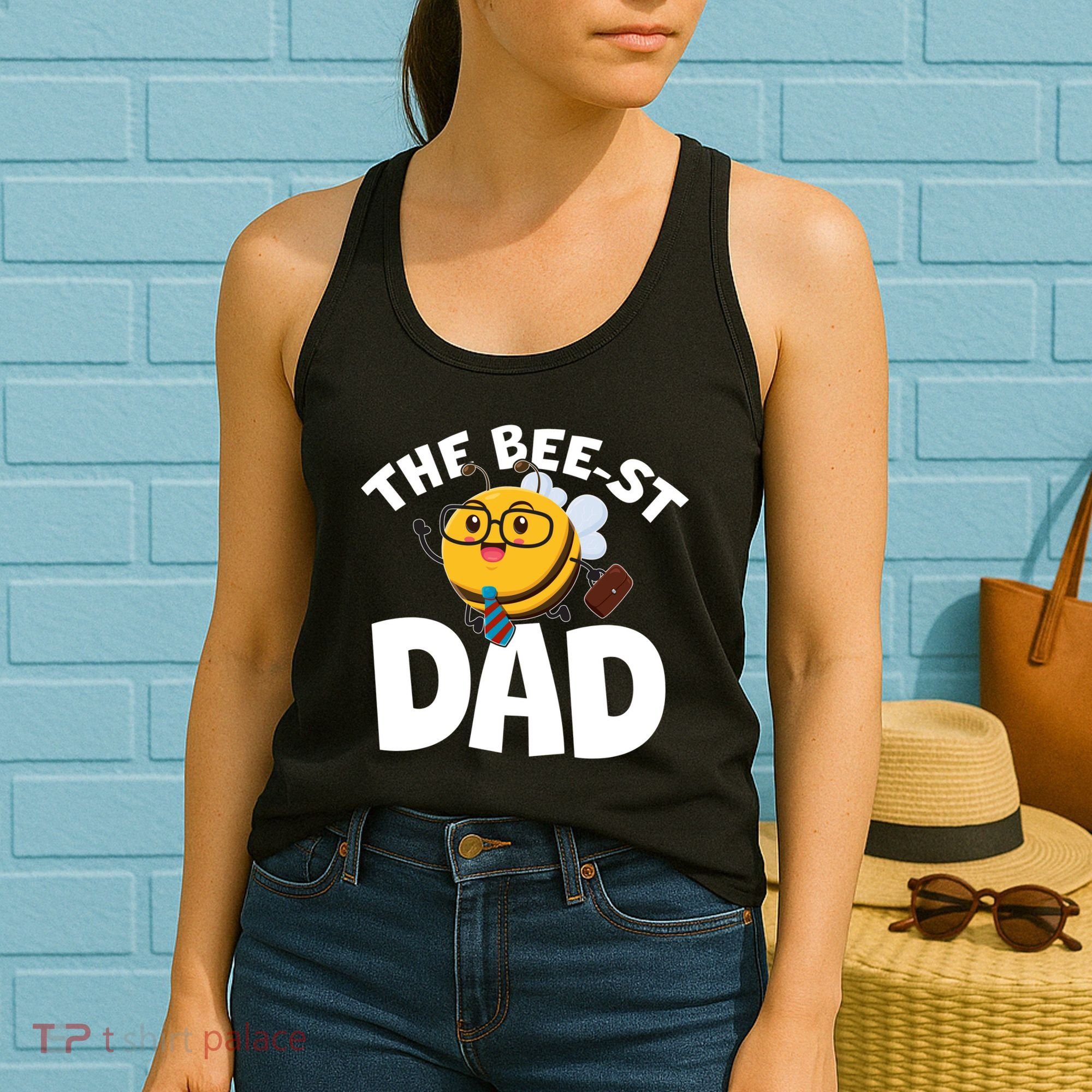 The Bee-st Dad Women's Tank Top