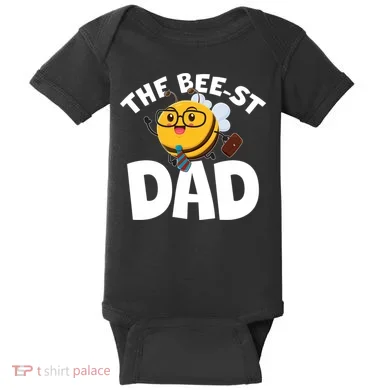 The Bee-st Dad Baby Bodysuit