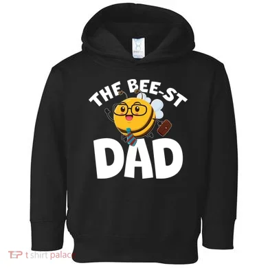 The Bee-st Dad Toddler Hoodie