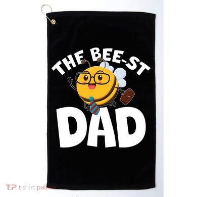 The Bee-st Dad Golf Towel