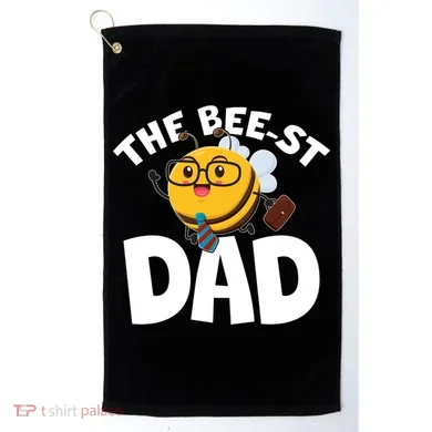 The Bee-st Dad Golf Towel