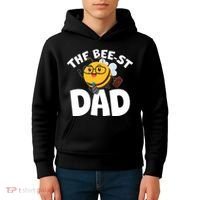The Bee-st Dad Kids Hoodie thumb 4